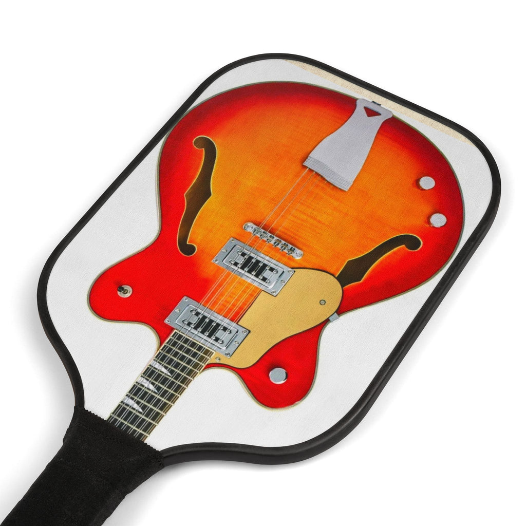 Guitar Pickleball Set: Unique Paddle Kit, Perfect for Sports Gifts, Music Lovers, Outdoor Games, Family Fun