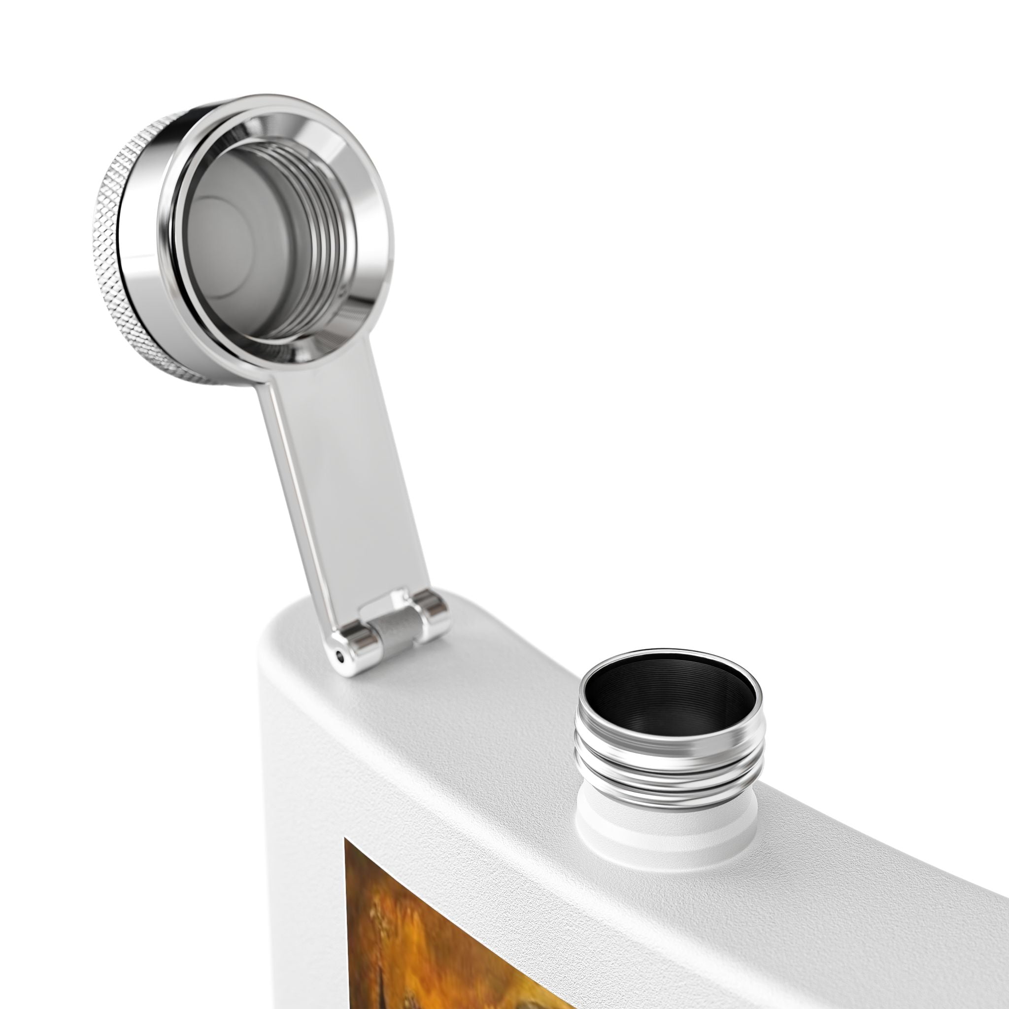 Patriotic Stainless Steel Flask for Celebrations, Unique Gift for Him, Customizable Travel Flask, Everyday Use Flask, Party Accessory