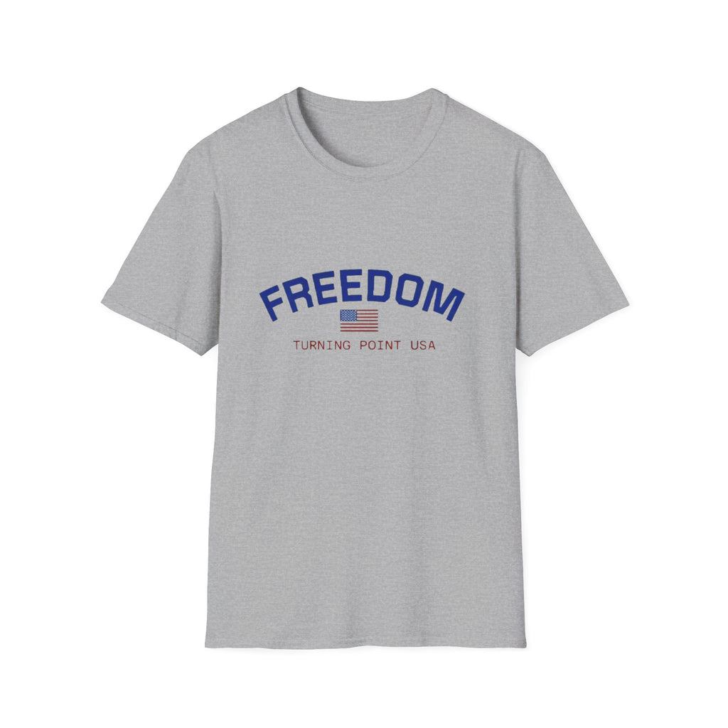Patriotic Unisex T-Shirt - Freedom Lives On, Independence Day Gift, USA Pride Apparel, Turning Point USA Tee, Casual Summer Wear