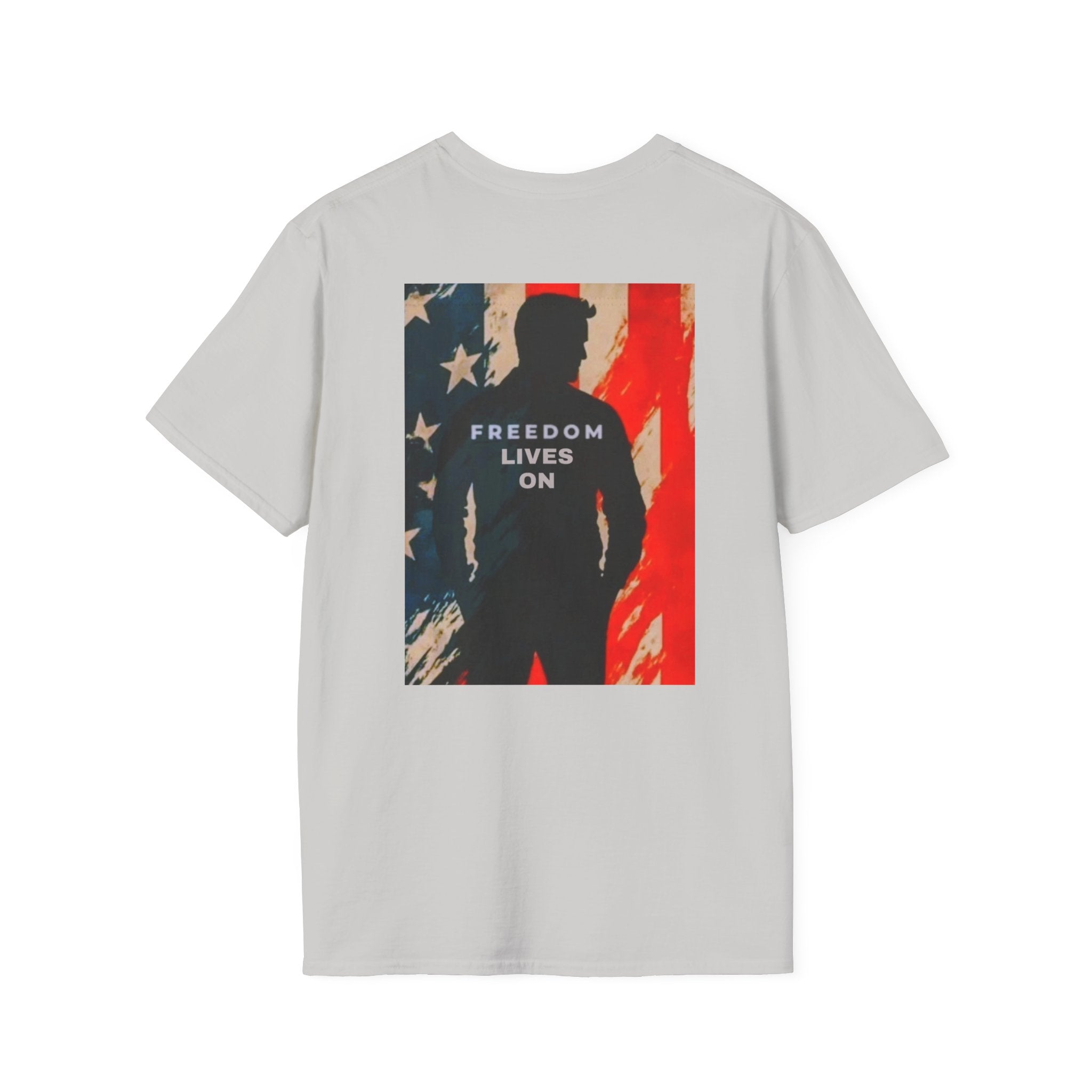 Patriotic Unisex T-Shirt - Freedom Lives On, Independence Day Gift, USA Pride Apparel, Turning Point USA Tee, Casual Summer Wear