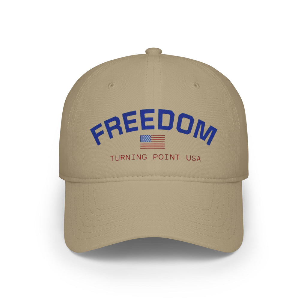Freedom Low Profile Baseball Cap | Casual Wear, Gift for Activists, Outdoor Sports, Summer Style, Comfortable Hat