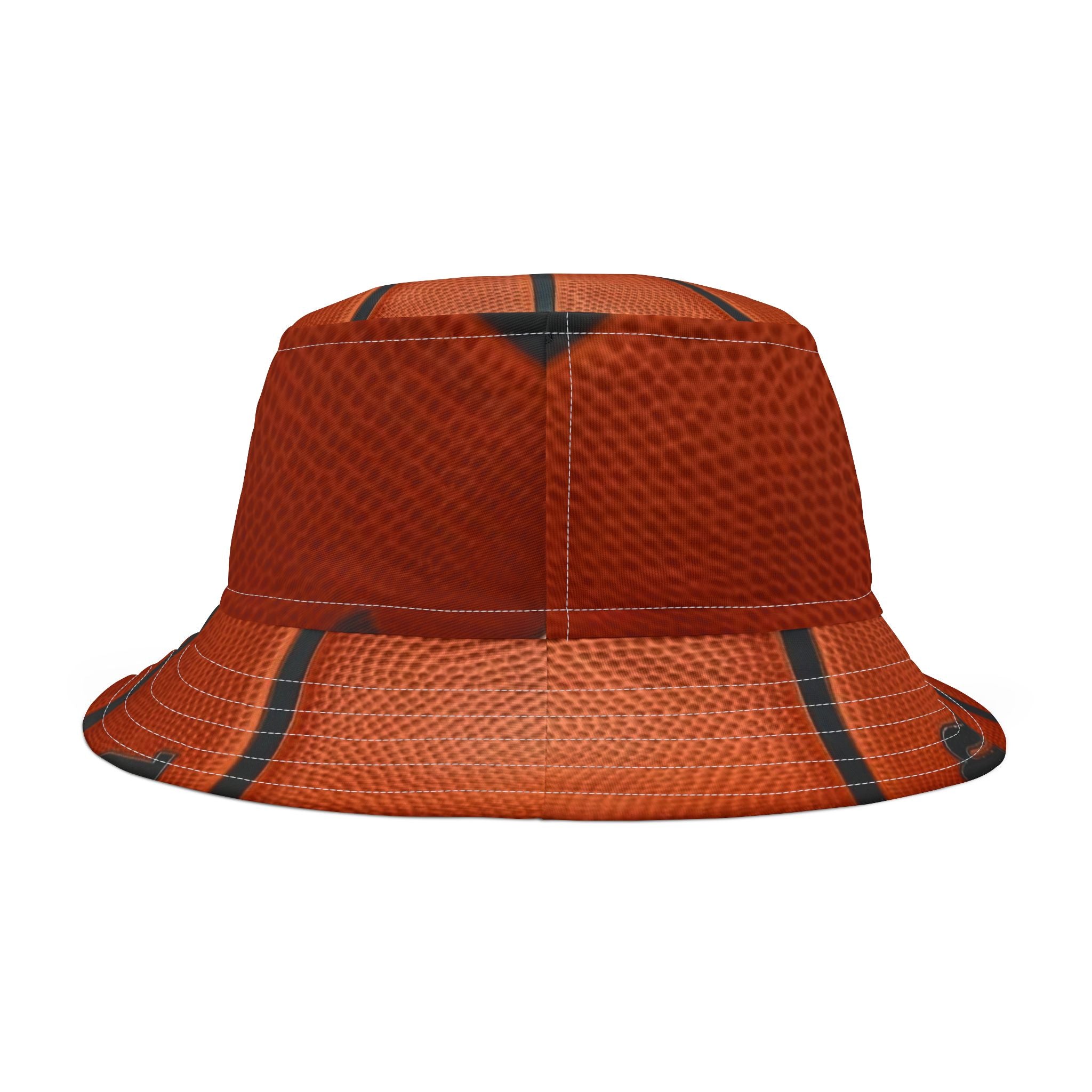 Basketball Bucket Hat, Sports Hat, Activewear Accessories, Unisex Headwear, Gift for Athletes, Summer Essentials