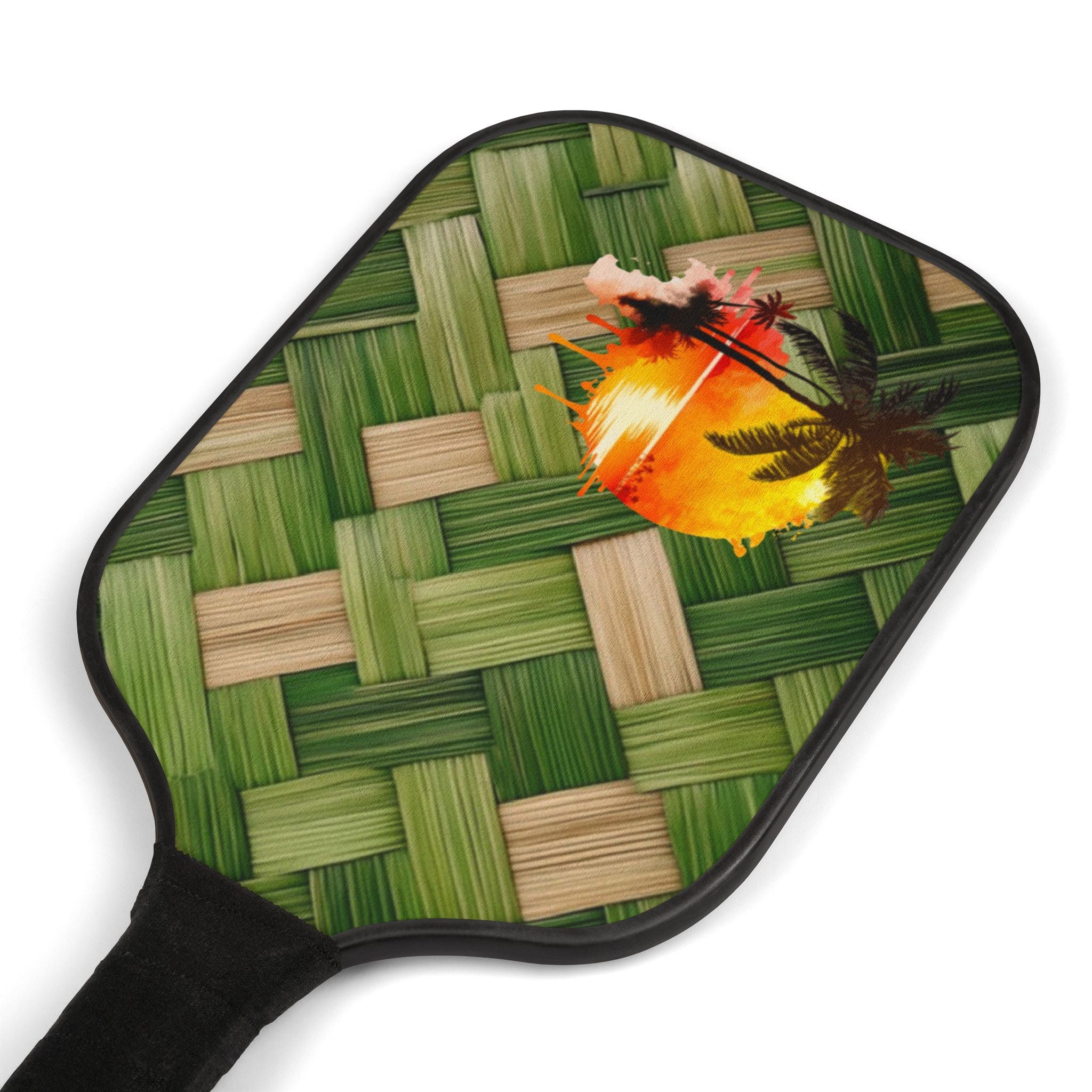 Sunset Vibes Pickleball Kit - Paddle Set with Matching Balls, Perfect for Summer Sports, Gift for Athletes, Outdoor Fun