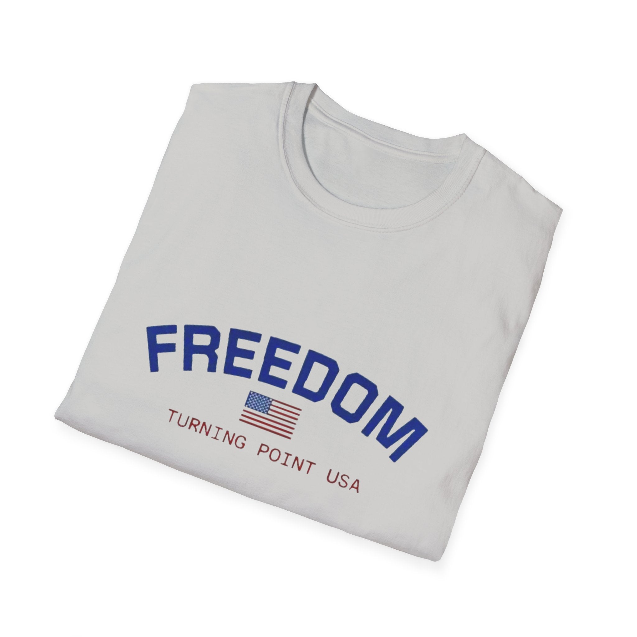 Patriotic Unisex T-Shirt - Freedom Lives On, Independence Day Gift, USA Pride Apparel, Turning Point USA Tee, Casual Summer Wear
