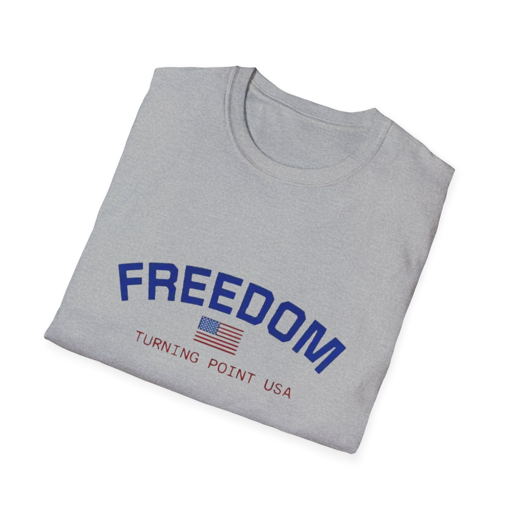 Patriotic Unisex T-Shirt - Freedom Lives On, Independence Day Gift, USA Pride Apparel, Turning Point USA Tee, Casual Summer Wear