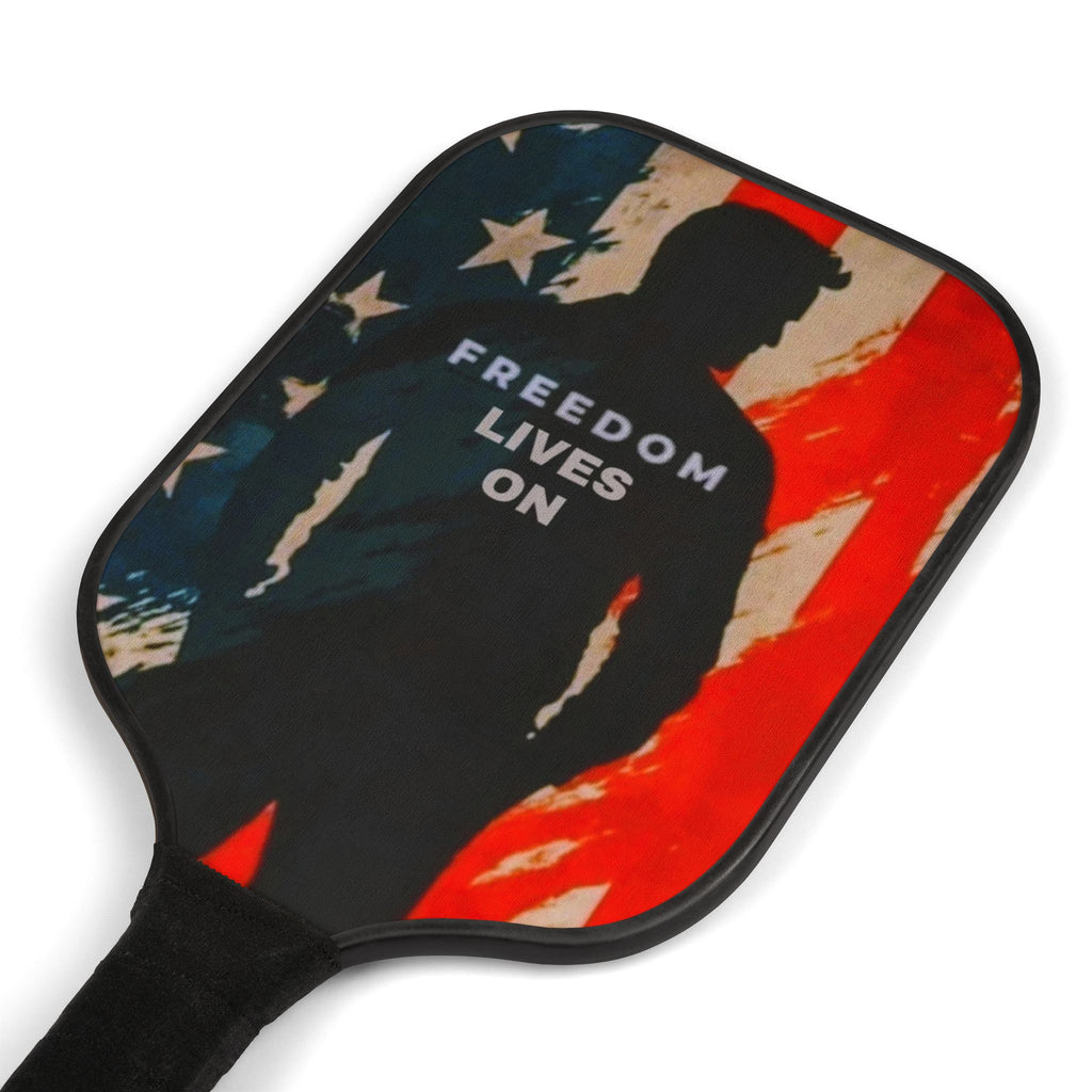 Freedom Lives On Pickleball Kit | Paddle Set, Sports Gear, Gift for Athletes, Outdoor Fun, Independence Day