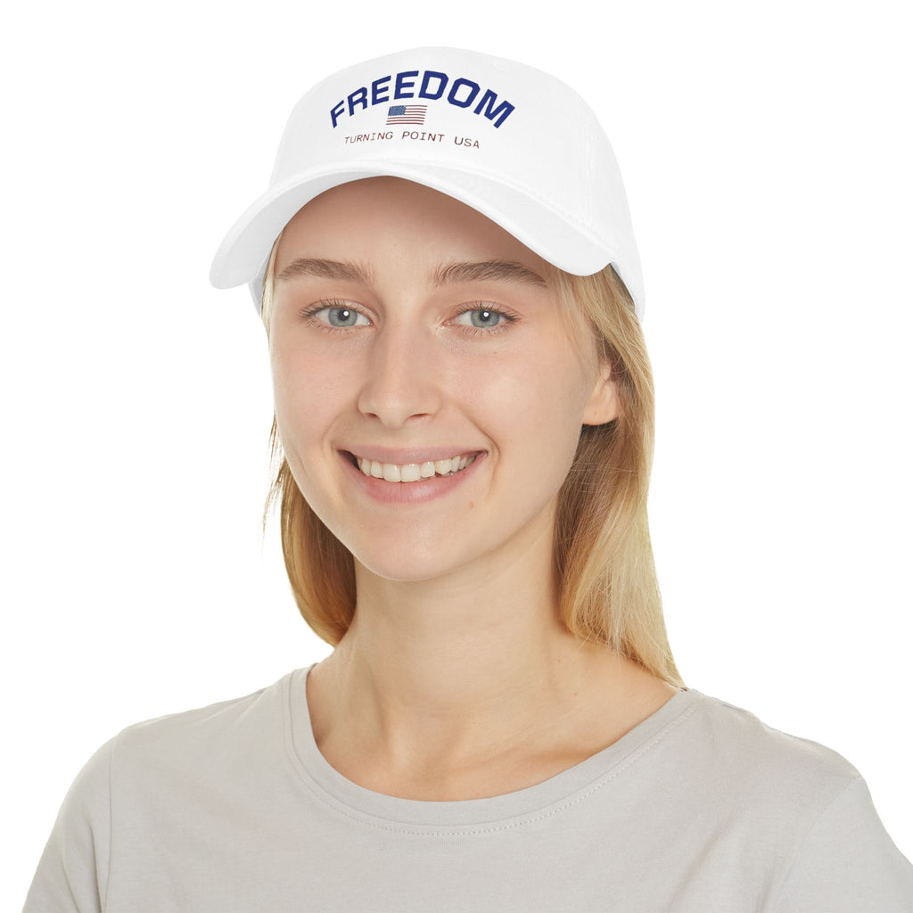Freedom Low Profile Baseball Cap | Casual Wear, Gift for Activists, Outdoor Sports, Summer Style, Comfortable Hat