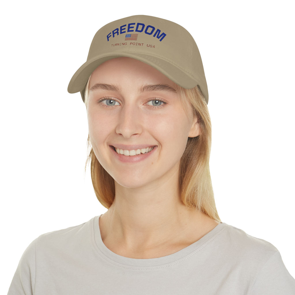 Freedom Low Profile Baseball Cap | Casual Wear, Gift for Activists, Outdoor Sports, Summer Style, Comfortable Hat