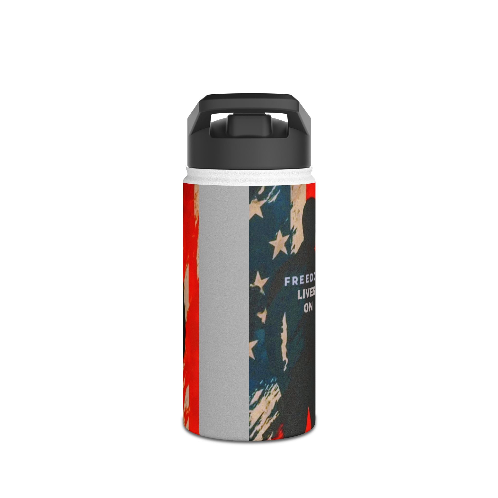 Patriotic Stainless Steel Water Bottle - Freedom, Charlie Kirk,Gift for  Travel, sports bottle