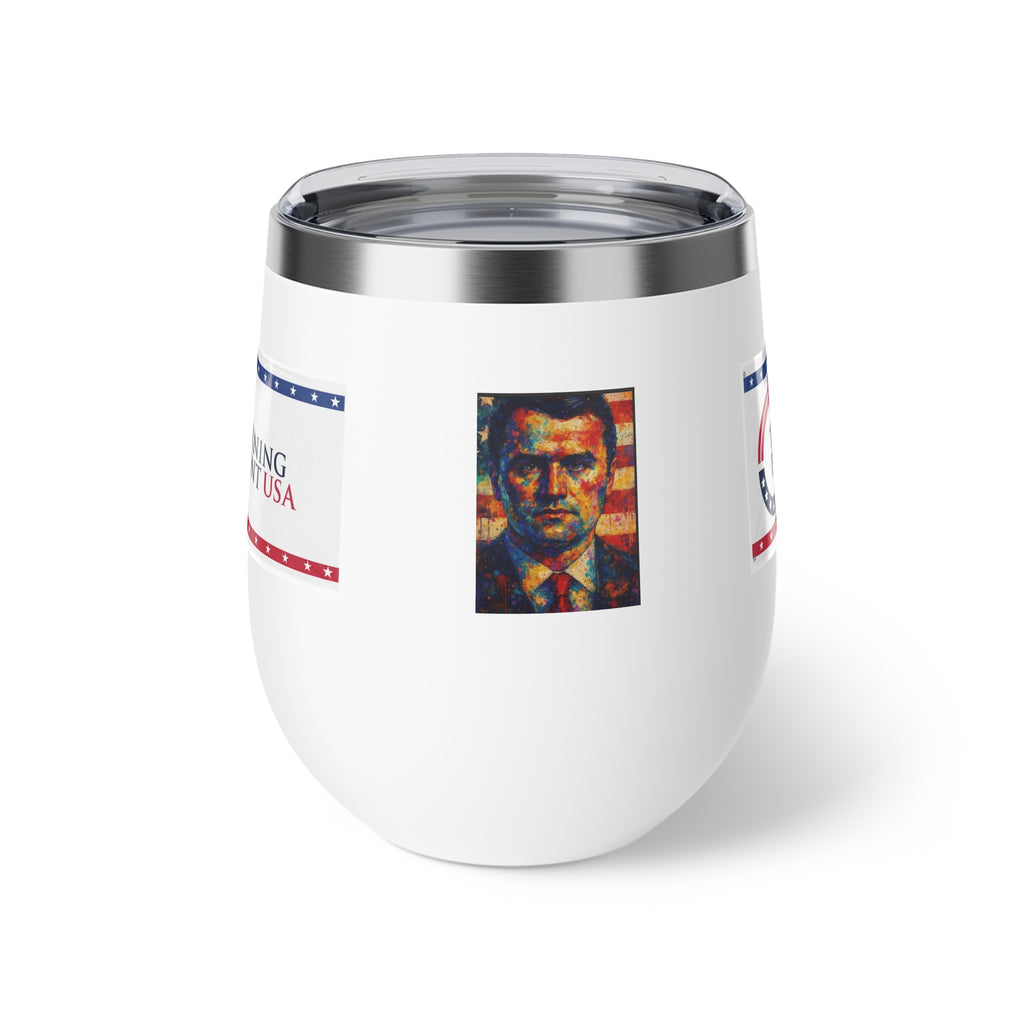 Copper Vacuum Insulated Cup - 12oz, Perfect for Patriotic Gatherings, Gifts for Patriots, Travel Mug for Hot Beverages, Independence [...]