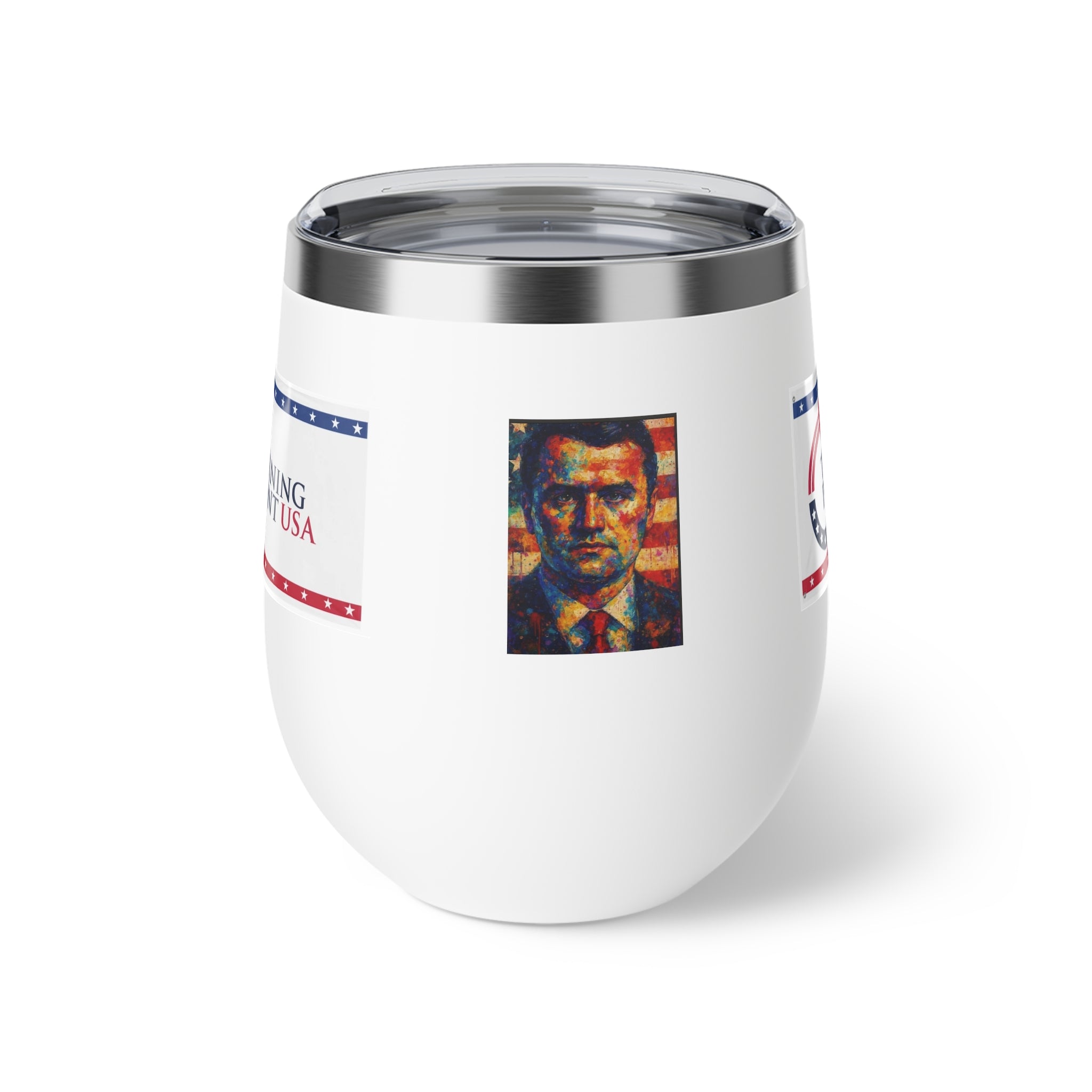 Copper Vacuum Insulated Cup - 12oz, Perfect for Patriotic Gatherings, Gifts for Patriots, Travel Mug for Hot Beverages, Independence [...]