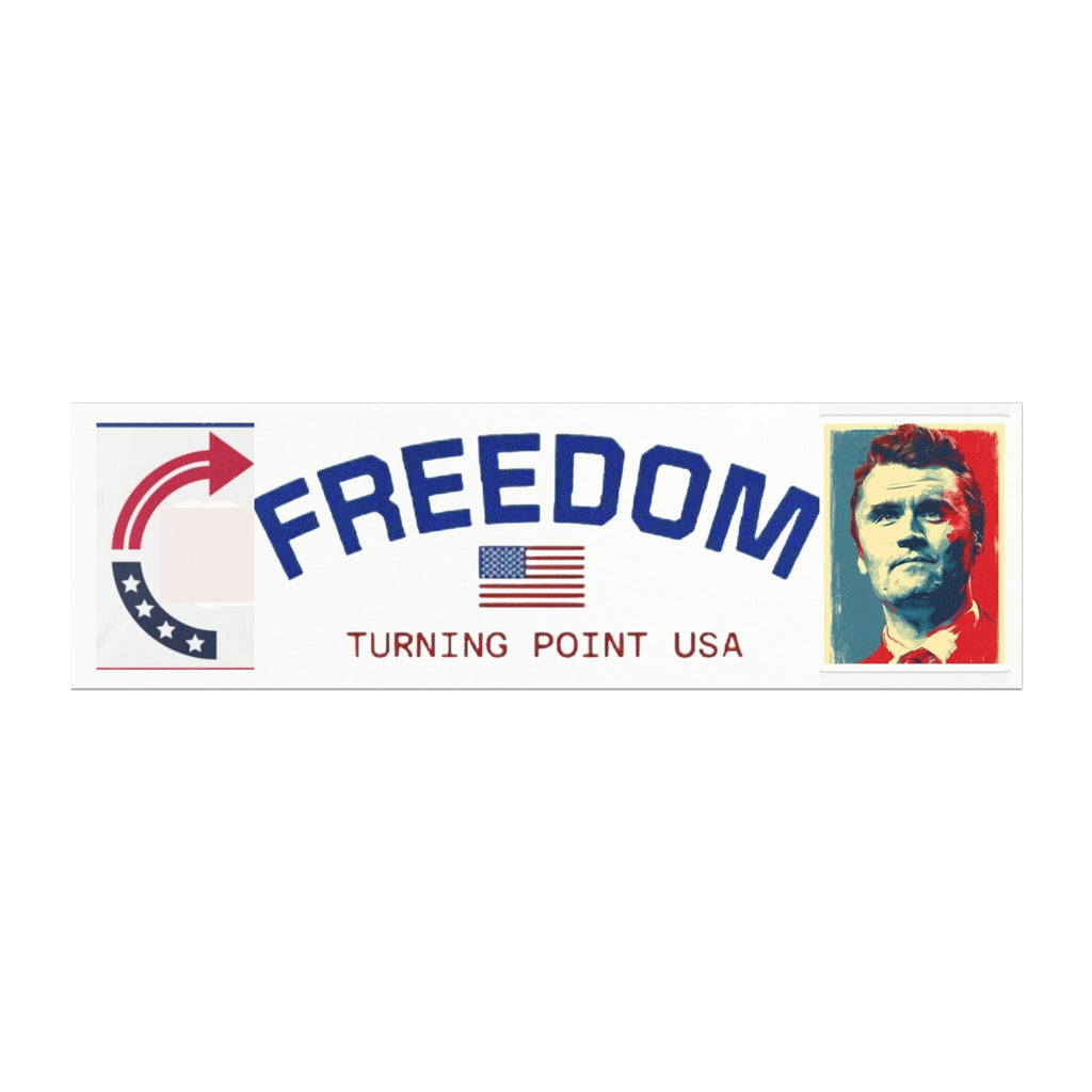 Freedom Car Magnet - Patriotic Vehicle Decor, USA Support, Turning Point USA, Political Gift, Car Accessories, Road Trip Decor